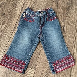 Vintage style baby jeans